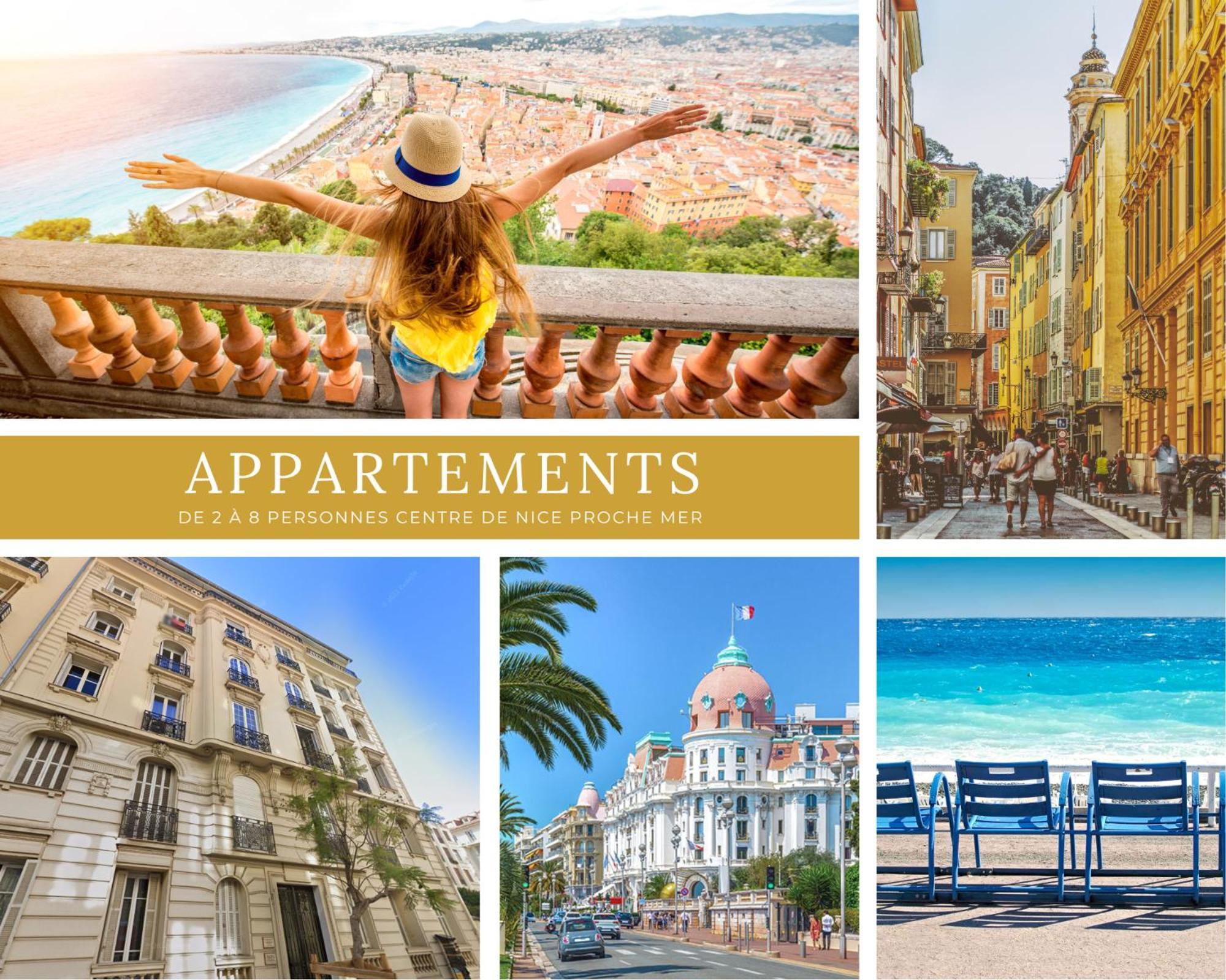 Appartements Nice Centre Proche Mer Carre D'Or Exterior foto